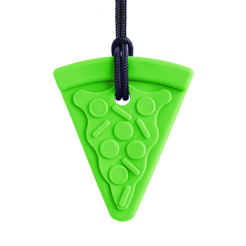 Pizza Chew Necklace - XT Green