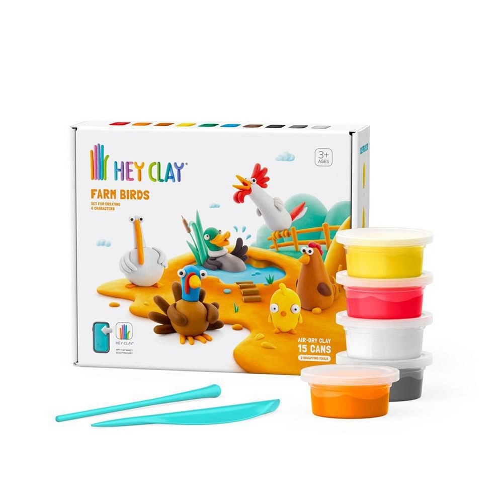 Fat Brain Toys Hey Clay - Birds