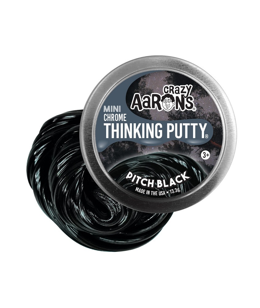 Pitch Black Thinking Putty - Mini