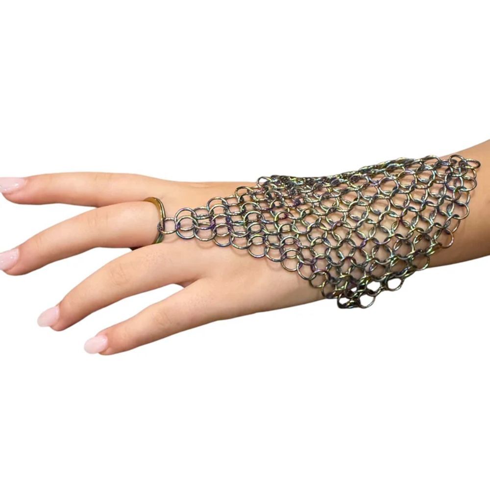 Rhomboid Chain Maille Keyring