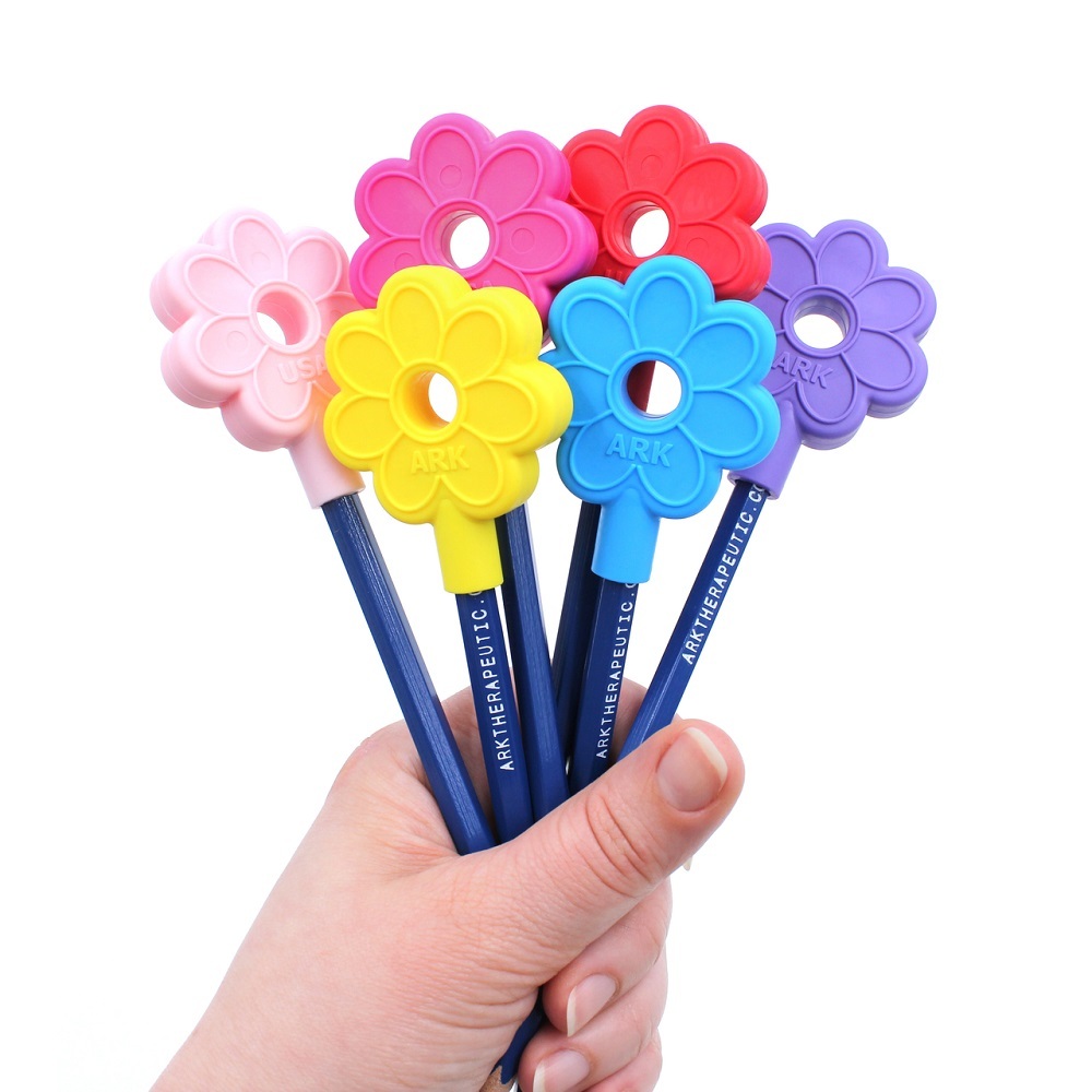 Flower Chewable Pencil Topper