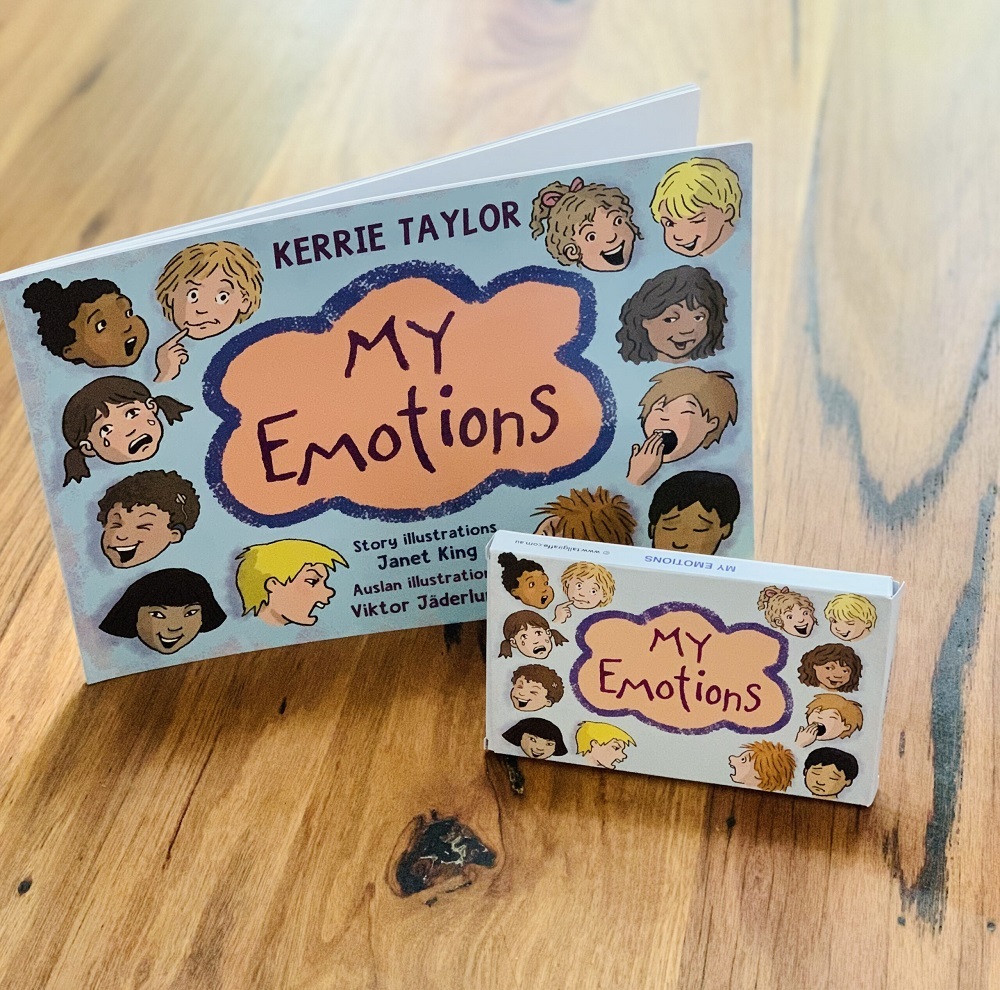 My Emotions - Book And Flash Cards