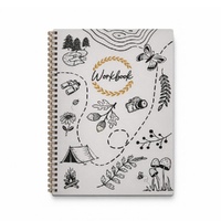 A4 Workbook Artist Cover Design