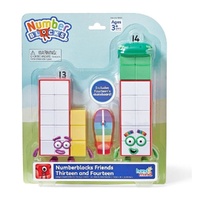 Numberblocks Friends Thirteen and Fourteen Figure Pack