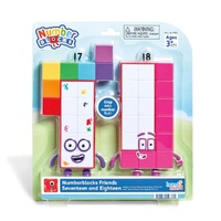 Numberblocks Friends Seventeen And Eighteen