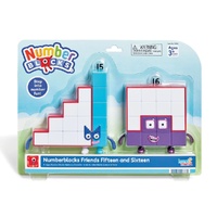 Numberblocks Friends Fifteen and Sixteen Figure Pack