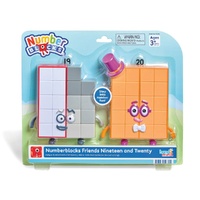 Numberblocks Friends Nineteen and Twenty Figure Pack