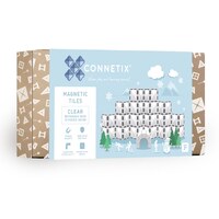 Connetix 12 Piece Clear Rectangle Pack