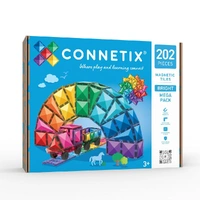 Connetix 202 Piece Bright Mega Pack