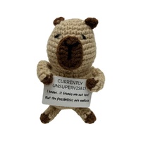 Mini Crochet  - Currently Unsupervised! Capybara