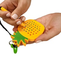 Kaiko Magnetic Pad Keyring - Pineapple 