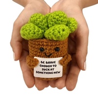 Mini Crochet  - Be Brave Succulent