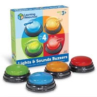 Lights and Sounds Buzzers - Set of 4