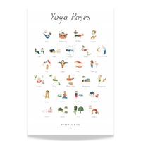 Yoga Poses Poster for Kids