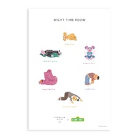 Sesame Street Kids Yoga Poster