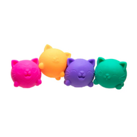 Teenie Nee Doh - Cool Cats - 4 Pack