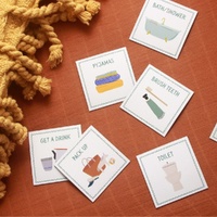 Magnetic Routine Cards and Visual Schedule for Kids