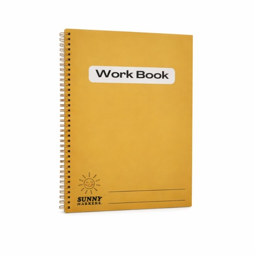 A4 Workbook Plain Cover Design