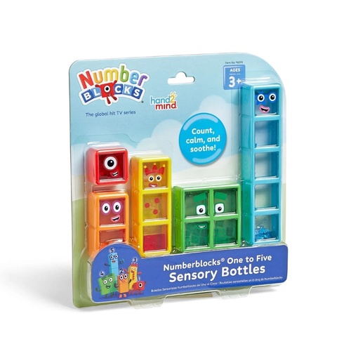 Numberblocks One to Five Sensory Bottles