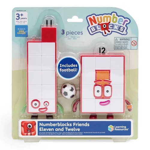 Numberblocks Friends Eleven and Twelve Figure Pack