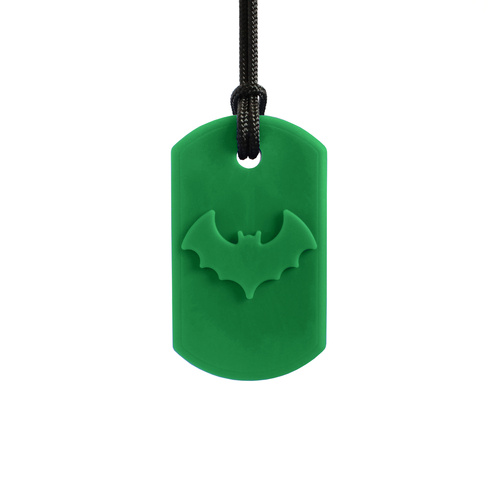 Bat Bite Chew Necklace - XXT Dark Green