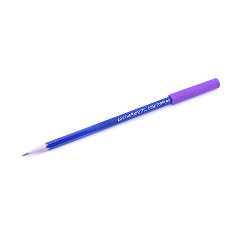 Bite-n-Chew Pencil Topper - XXT Purple