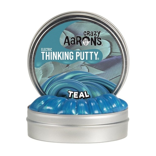 Teal Electric Thinking Putty - Mini