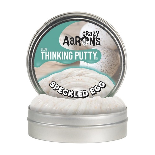 Speckled Egg Glow in the Dark Thinking Putty