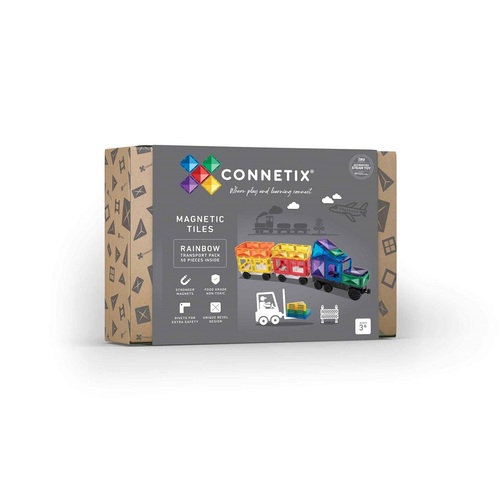 Connetix 50 Piece Transport Pack
