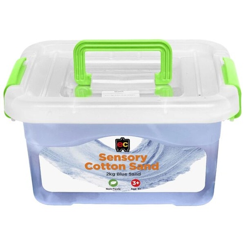 Sensory Cotton Sand - 2kg - Blue - Blue