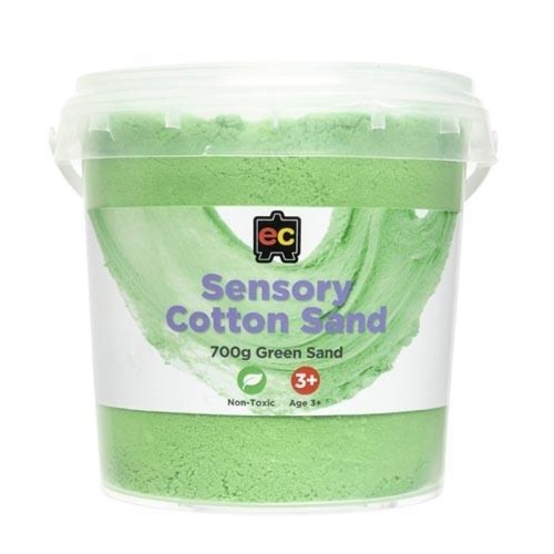 Sensory Cotton Sand - 700g - Green