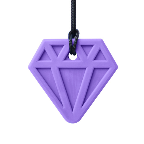 Diamond Chew Necklace - XXT Purple