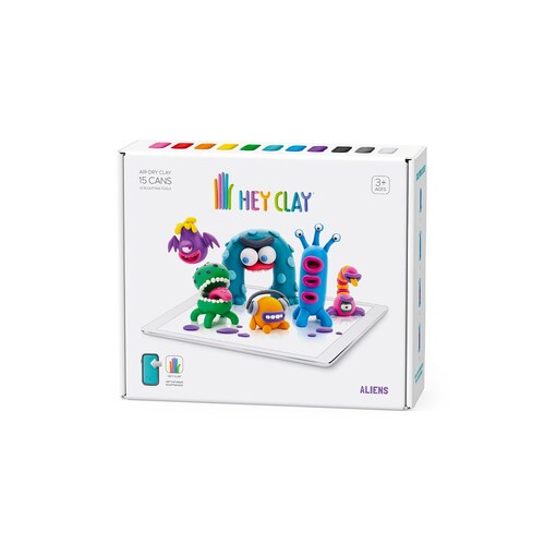 Hey Clay Aliens Set