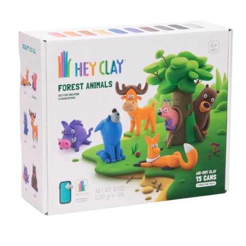 Hey Clay Forest Animals Set