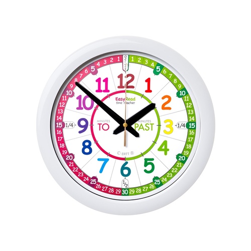 Time Teacher Wall Clock - Rainbow