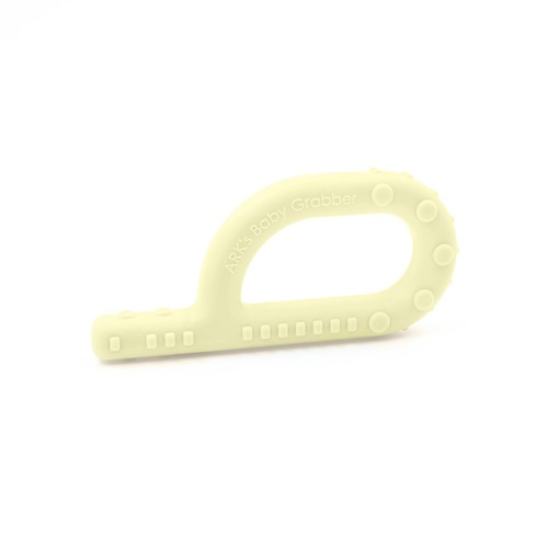 Textured Baby Grabber - Soft Yellow