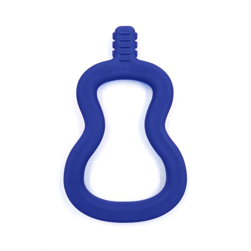 Baby Guitar Chew - Soft Dark Blue