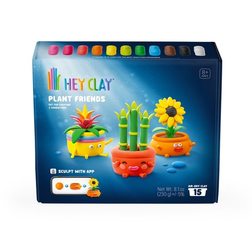 Hey Clay Plant Friends Set