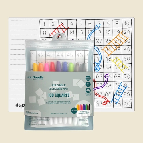 Classic Doodle Mats - 100 Squares