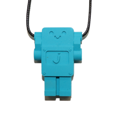 Robot Pendant - Blue Hawaiian