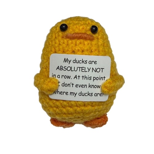 Mini Crochet  - Absolutely Not Duck