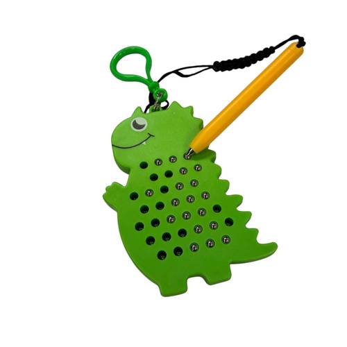 Kaiko Magnetic Pad Keyring - Dinosaur