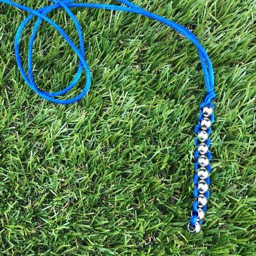 Kaiko Caterpillar Necklace - Blue