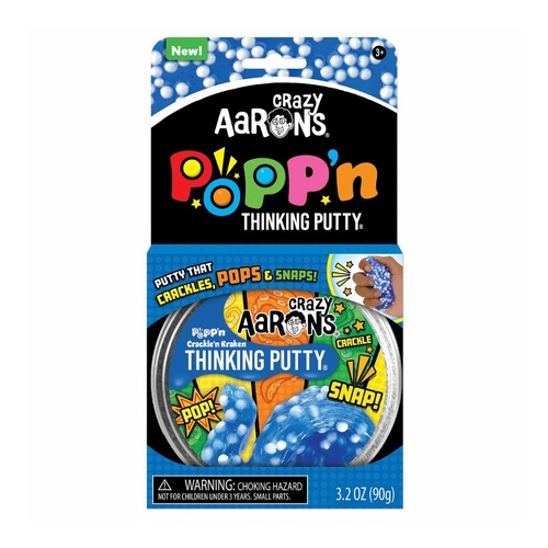 Crackle'n Kraken Popp'n Thinking Putty