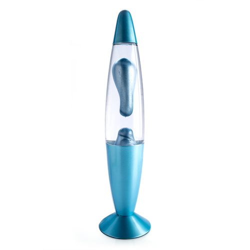 Metallic Lava Lamp - Blue