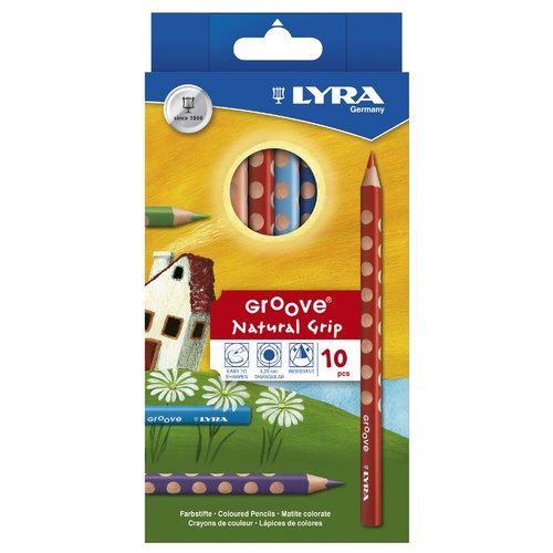 Groove Colour Pencils - 10 Pack