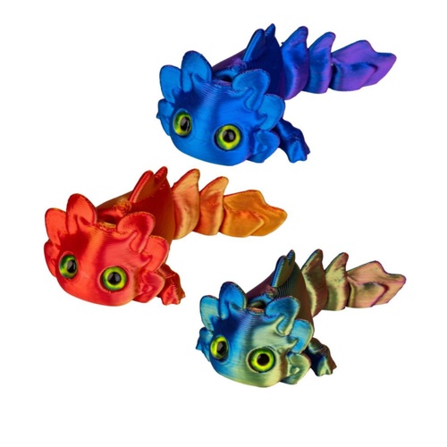 3D Printed Axolotl