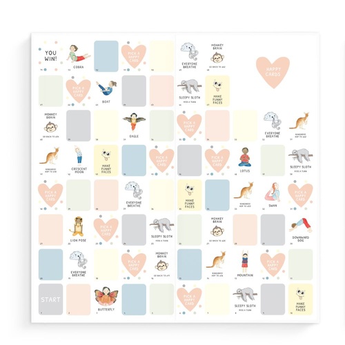 Happy Hearts Mindfulness Board Game