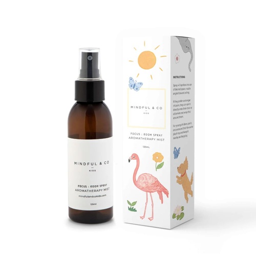 Kids Focus Aromatherapy Spray - Study & Calm Mist