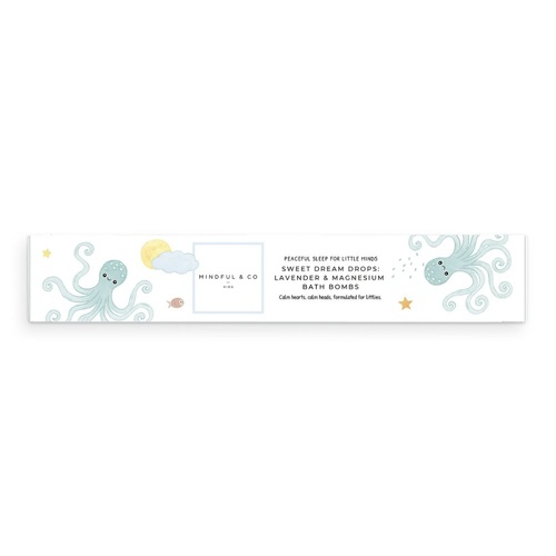 Sweet Dream Drops - Kids Magnesium Sleep Bath Bombs
